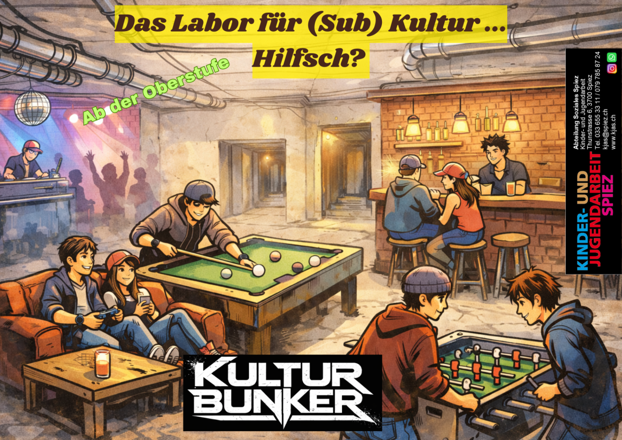 Interessierte gesucht für den Aufbau des KulturBunkers