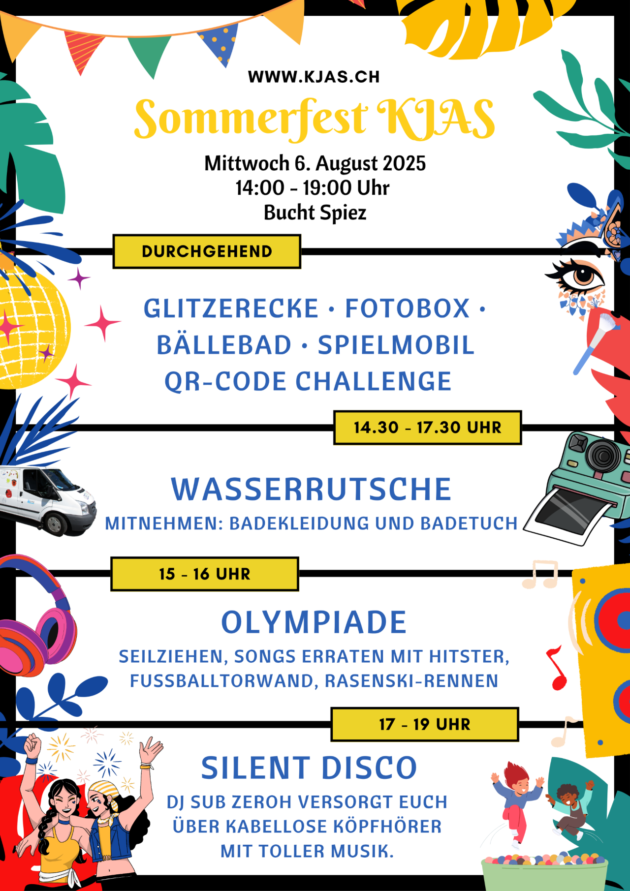 Ablauf Sommerfest