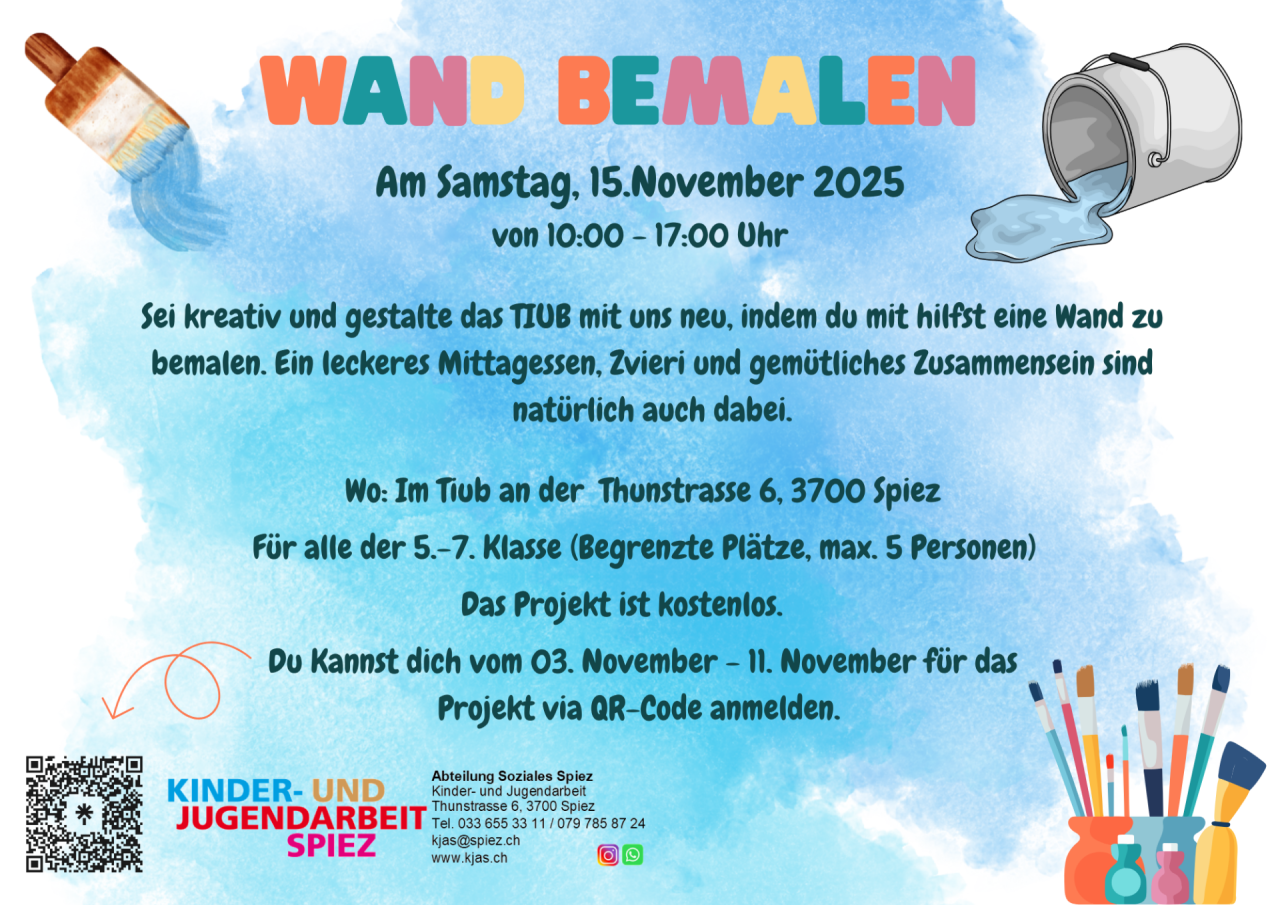 Projekt Wand bemalen