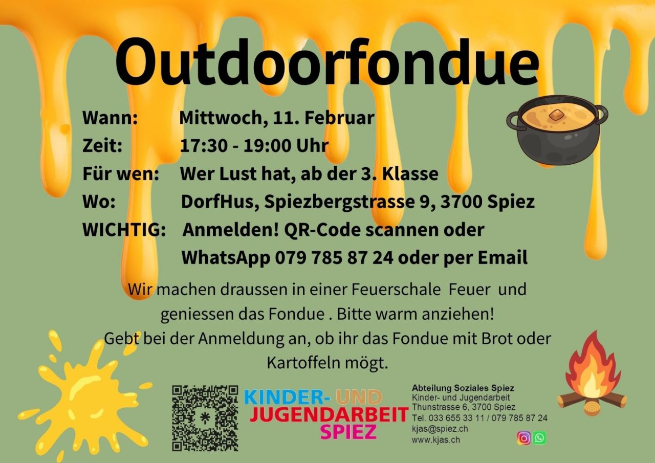 Flyer Outdoorfondue