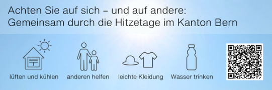 Hitzewelle - Prävention und Schutz besonders gefährdeter Personen