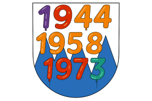 Jahrgänger mit Wappen