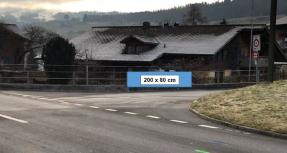 Schneidermattweg, Einmündung Interlakenstrasse