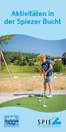 Flyer Aktivitäten Bucht