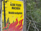Feuerwerksverbot sowie Feuerverbot im Wald und in Waldesnähe
